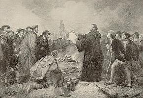 Luther leser trusselen om bannbulle fra paven