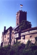 Wartburg hvor Luther ble holdt skjult for bde venner og fiender.